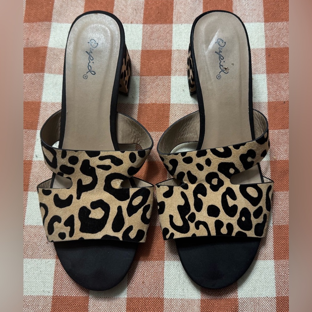 Qupid Platform Sandals size 8.5, No Box